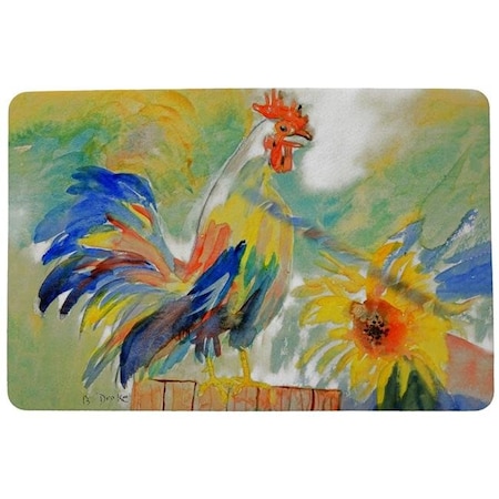 Betsy Drake Betsy Drake DM265G Rooster Door Mat - 30 x 50 in. DM265G